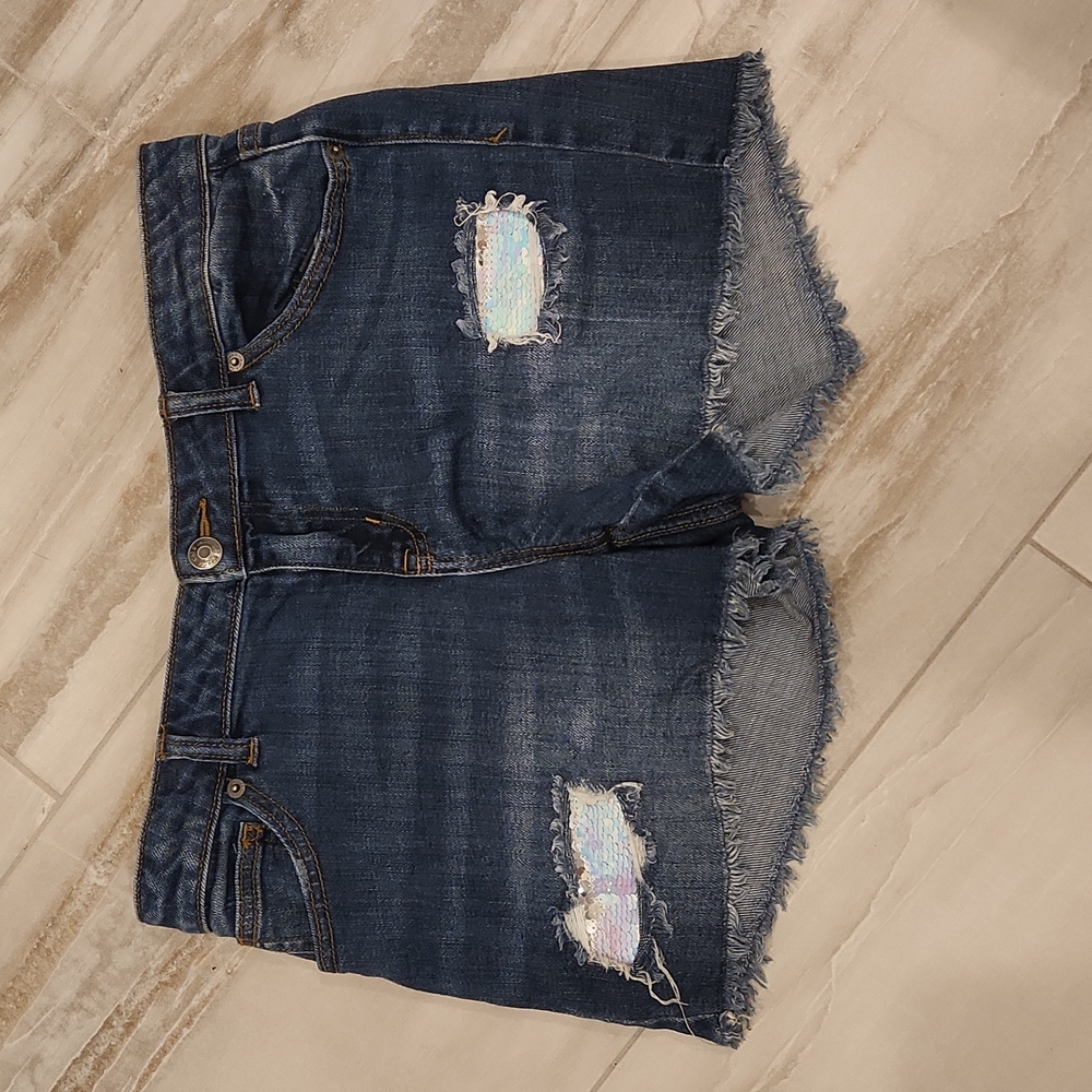 Cat and Jack girls denim short size XXL 18